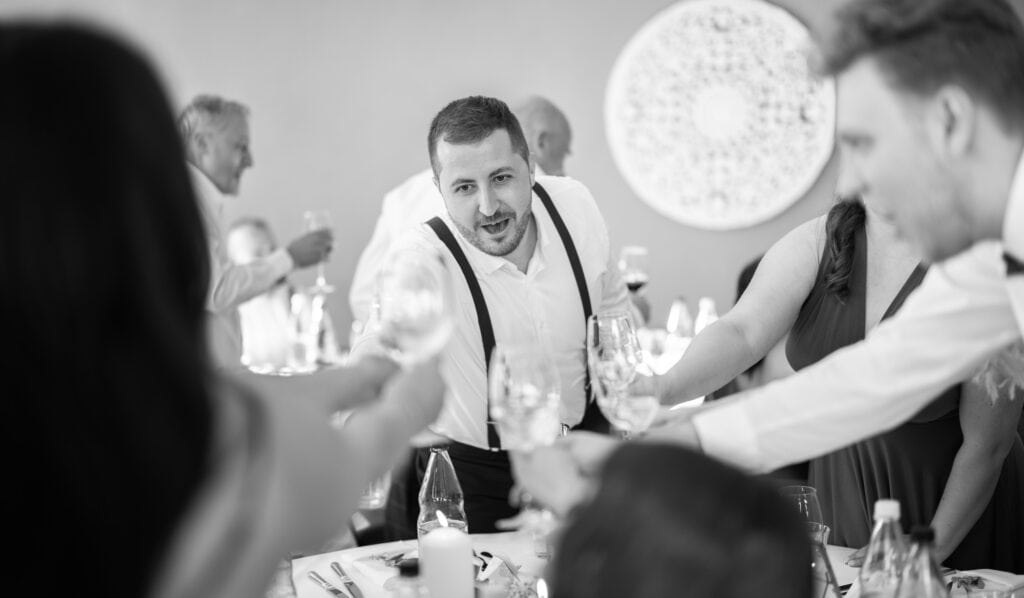 Wedding at Moschti Stäfa, Zürich. Reception and Apero