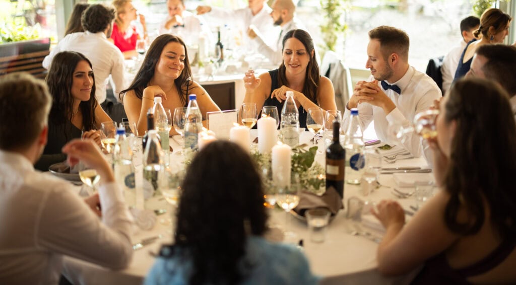 Wedding at Moschti Stäfa, Zürich. Reception and Apero