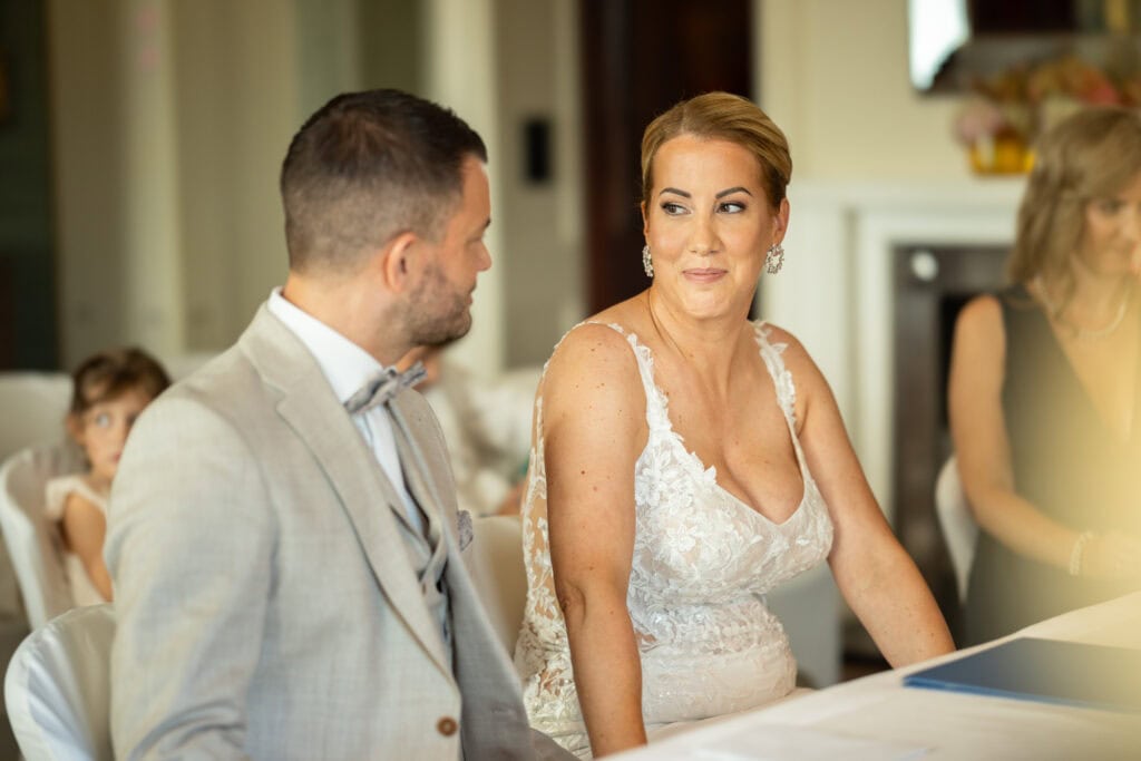 Wedding at Grand Hotel Dolder, Zürich. Ceremony