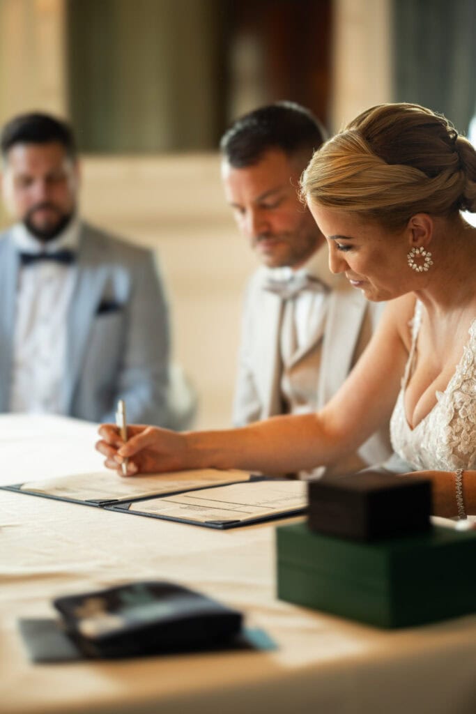 Wedding at Grand Hotel Dolder, Zürich. Ceremony