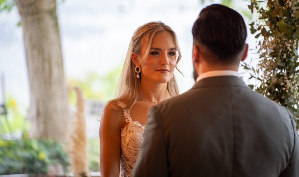Wedding at Moschti Stäfa, Zürich. Ceremony