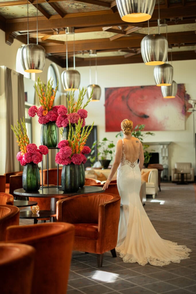 Wedding at Grand Hotel Dolder, Zürich. Couple session at the lounge