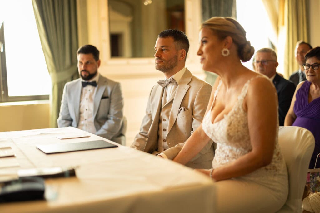 Wedding at Grand Hotel Dolder, Zürich. Ceremony