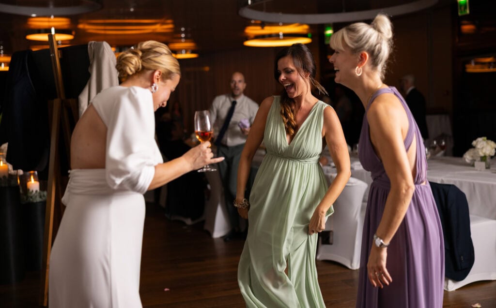 Wedding at Grand Hotel Dolder, Zürich. Party