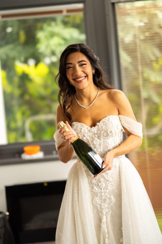 Villa Wenkenhof, Basel. Bride in her Getting Ready